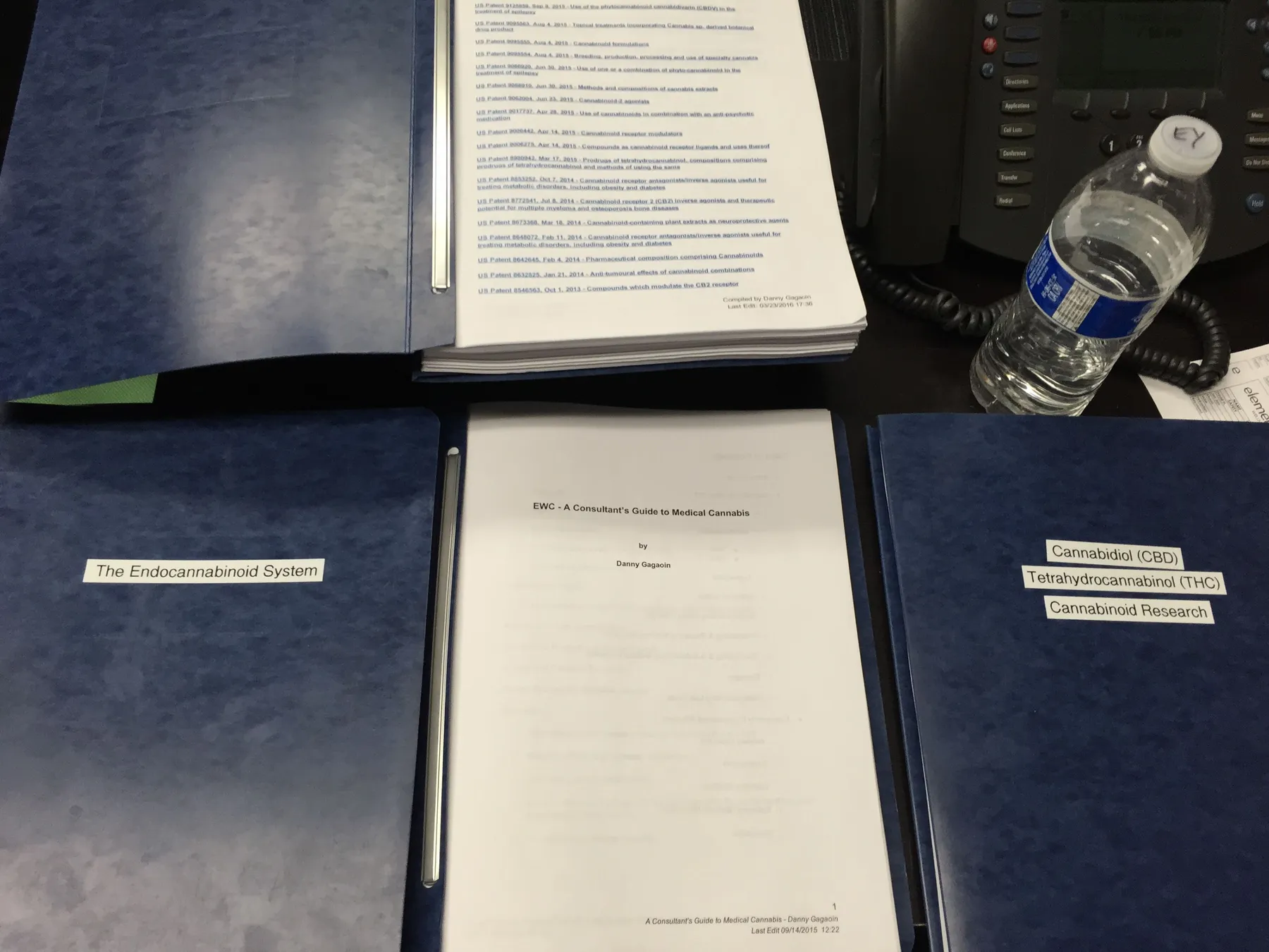 Danny Gagaoin: research binders